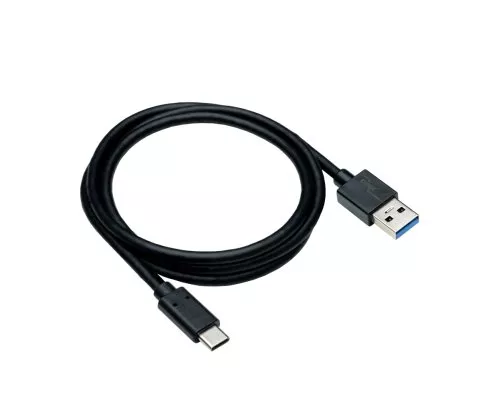 Καλώδιο USB 3.1 τύπου C - βύσμα 3.0 A, 5Gbps, φόρτιση 2A, μαύρο, 3.00m, πολυσακούλα